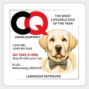 CQ Magazine - Labrador Retriever Sticker